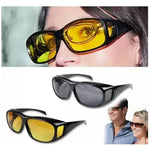 Pack Gafas HD Visión Para Conducción Sol y Noche Unisex